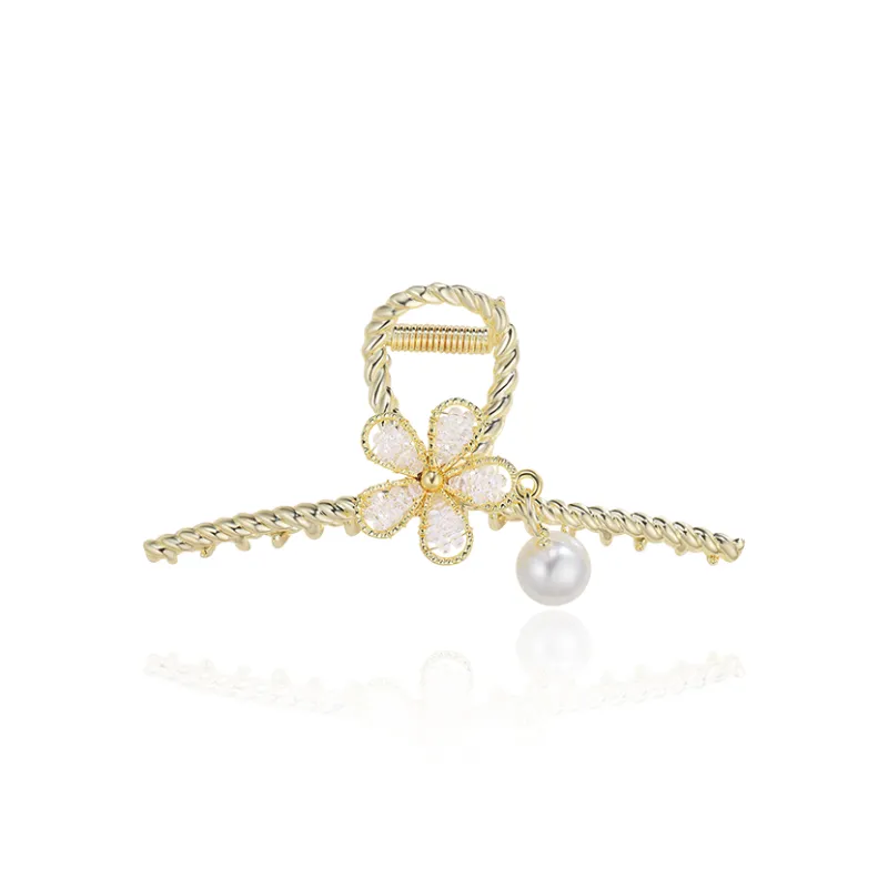 Yiru Alloy Metal Claw Clip Headpiece Hair Accessory Women's-0