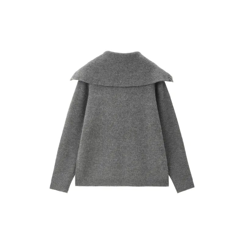 UNIQLO Knitwear Women's Lunar Stone Gray-1