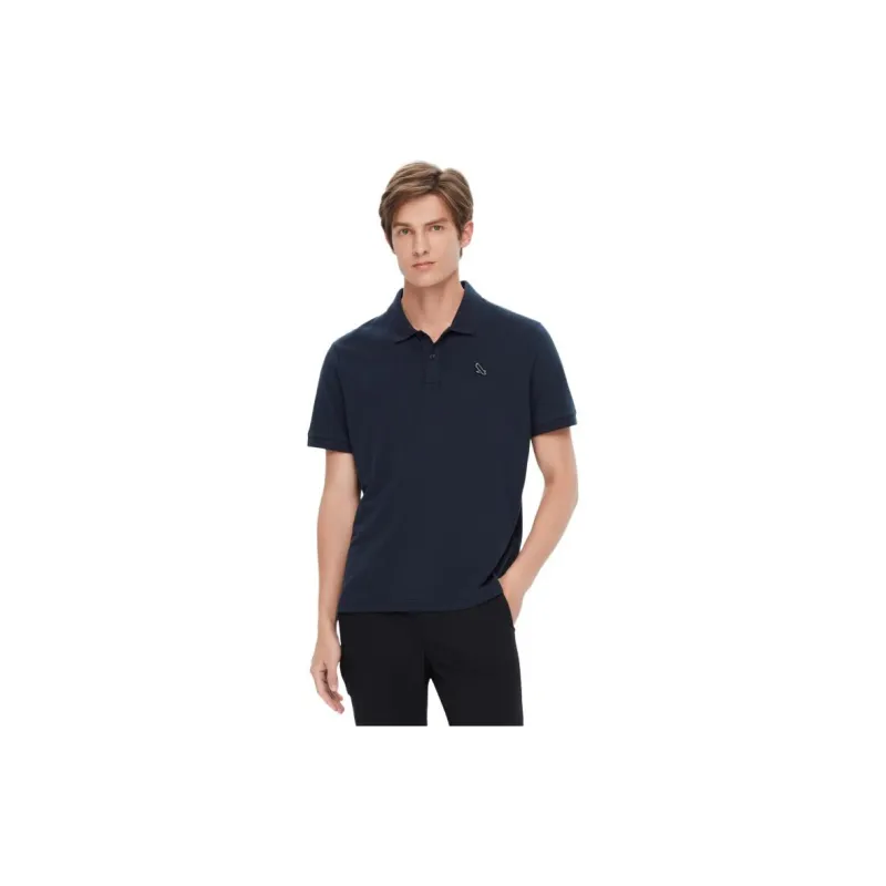 AIGLE Polo Shirt Men's Imperial Dark Blue-2