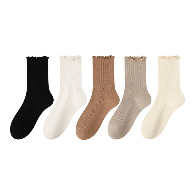MIIOW Trend Party Series Mid Calf Socks Women's Combo Set-15