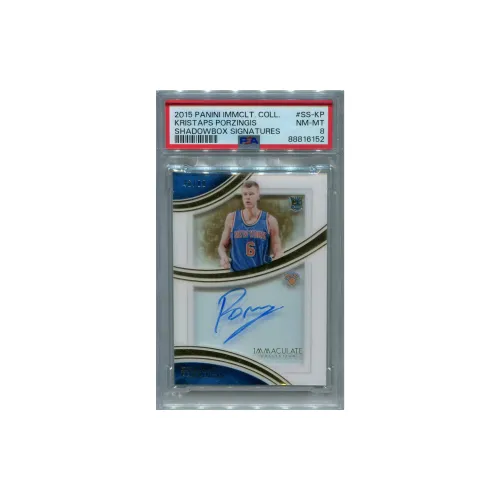 L's Creation Card Sign Rising Stars Sand Box Signed Limited Edition 46/99 PSA Graded 8