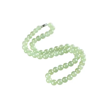 ALLOVE Hetian Jade Necklaces White Jade/Pale Greenish White Jade Women's