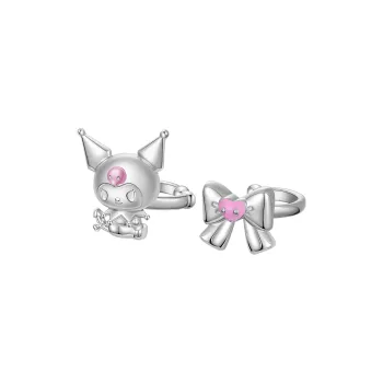 TIDECOLOR Kulomi S925 Silver Stud Earrings Women's Silver Pink