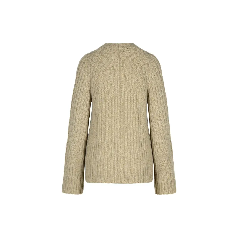 KHAITE Crewneck Knitted Jumper-1