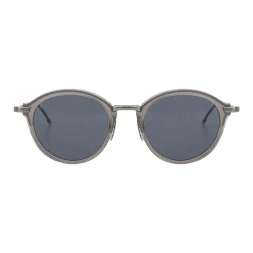 THOM BROWNE Round Frame Sunglasses