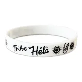 Irving Sunflower White Wristband