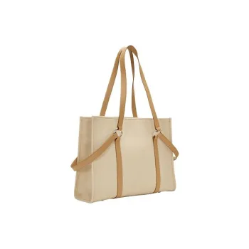 ZESH Canvas Bag, Tote Bag, Shopping Bag, Shoulder Bag Large Size Women's Multicolor