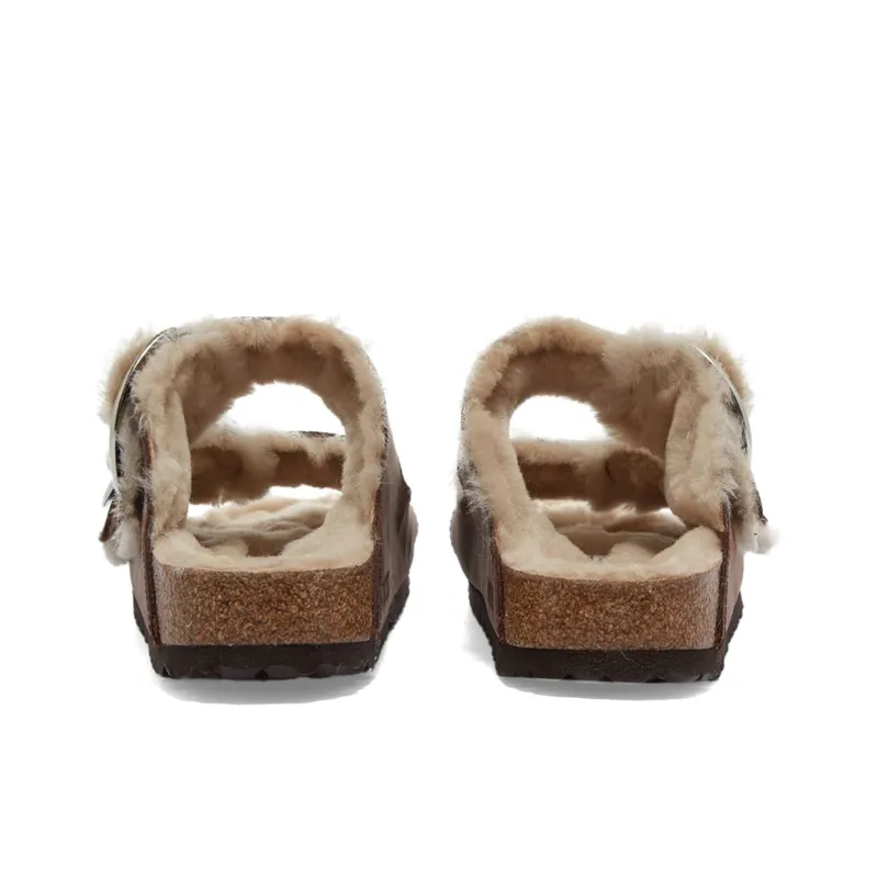 Birkenstock EVA Abrasion-Resistant Slide Slippers Women's Brown Regular-3