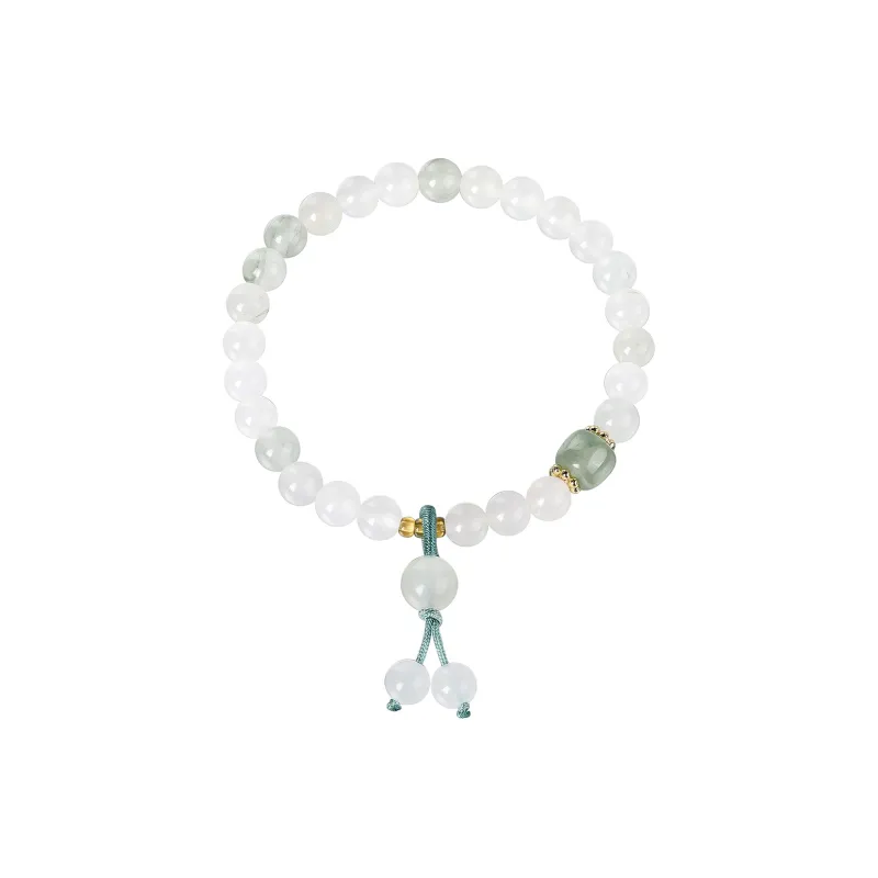 Cuiya Golden Building Tianshan Jade Bracelets Unisex-0