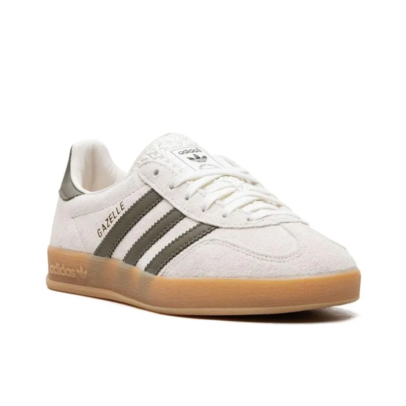 Adidas Gazelle Indoor Olive Strata Women's-2