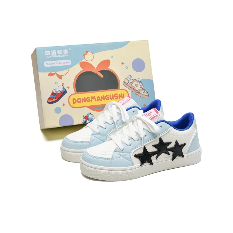 Anime Story Slip Resistant, Abrasion Resistant, Lightweight, Breathable Low Top Skateboard Shoes Unisex-91