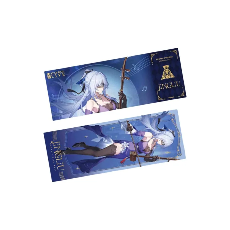 MIHOYO x Crash  Star Dome Railway LIVE Collection Collector's Ticket Laser Tickets-3