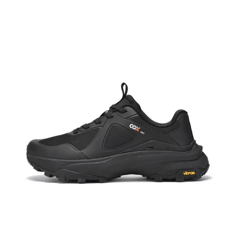 CGX G800 Shock Absorbers With Slip Resistant And Abrasion Resistant Properties Low Top Hiking Shoes Men's Black-0