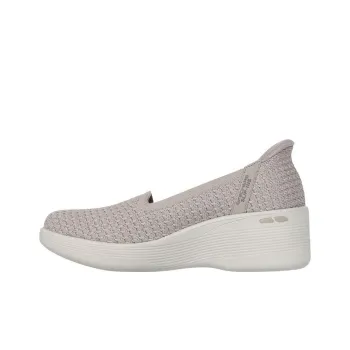 Martha Stewart x Skechers Pier Lite Anti-Slip Wear-Resistant Low-Top Casual Shoes Women's Taupe