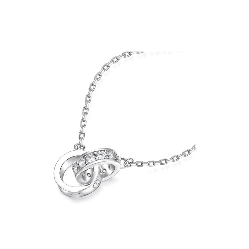 KADER 925 Sterling Silver Necklaces Women's Silver Box-2