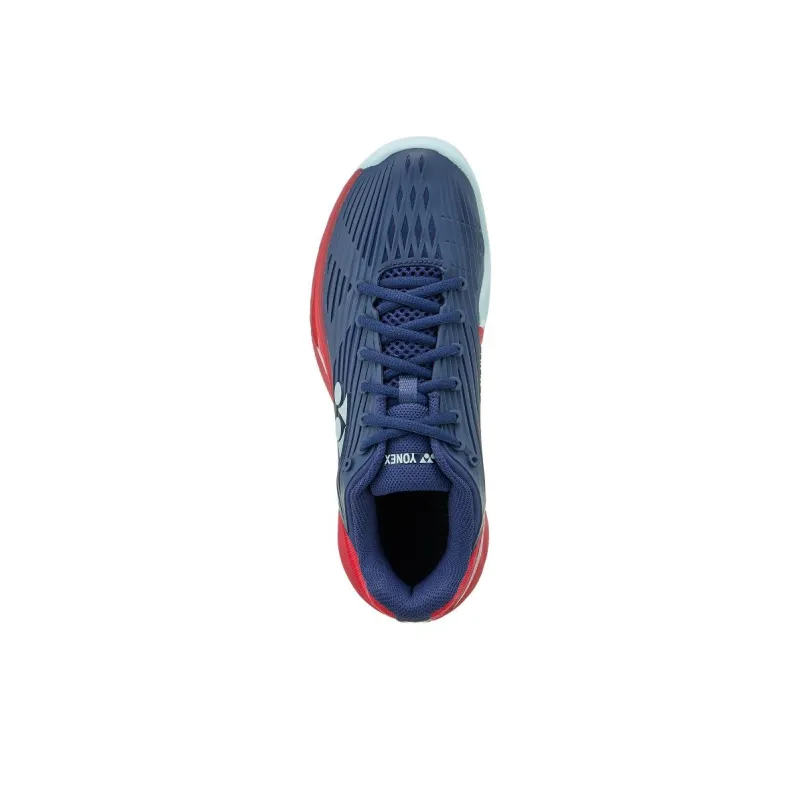 YONEX Low Top Tennis Shoes Men's Blue Red-3