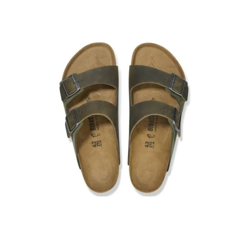 Birkenstock EVA Abrasion Resistant Slide Slippers Men's Green-3
