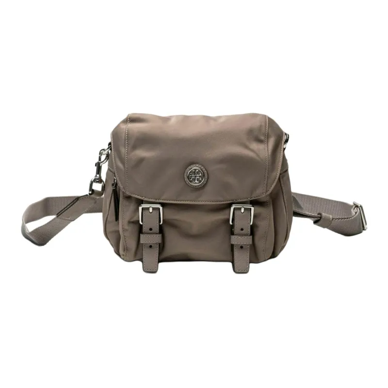 TORY BURCH Nylon Messenger Bag Shoulder Bag Crossbody Bag Women's Khaki-1