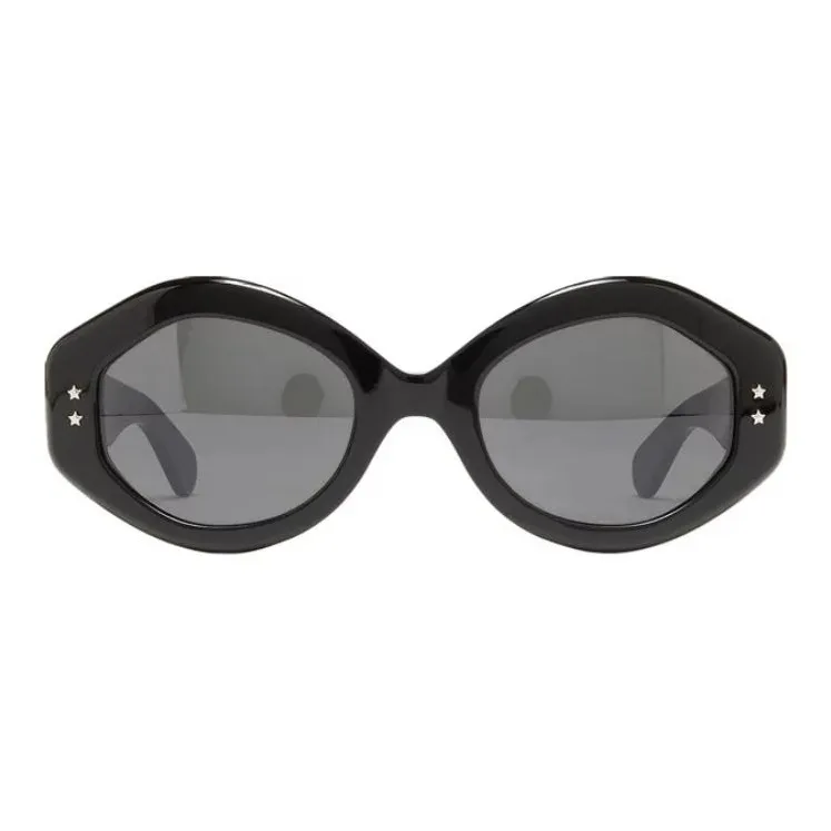 Supreme Irregular Shape Sunglasses Men's Black-1