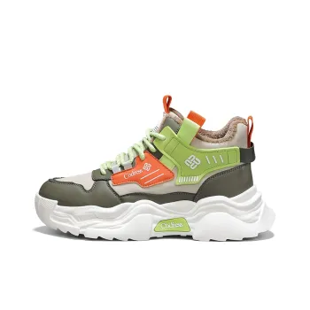 Cindiress Slip Resistant, Abrasion Resistant, Breathable High Top Chunky Sneakers Men's