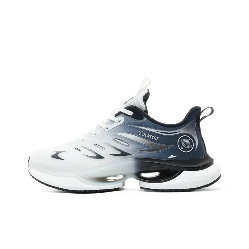 Kuding Cushioned Slip Resistant Low Top Running Shoes Men's