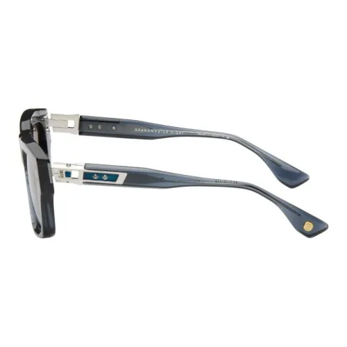 DITA Acetate Titanium Square Sunglasses Men's Blue