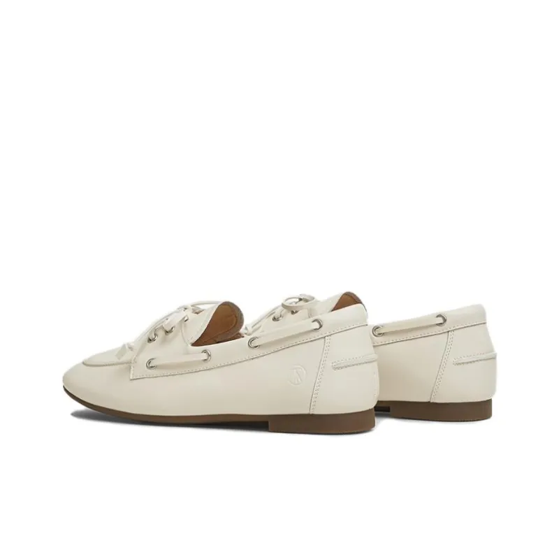 TATA Loafers Women's Solid Color-5