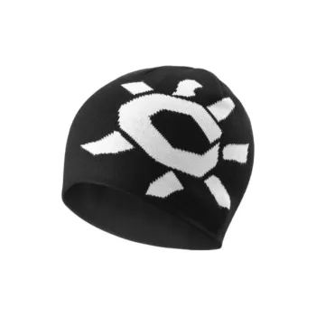 KAILAS Viscose Polyester Polyamide Beanies Unisex Bright White/Jet Black