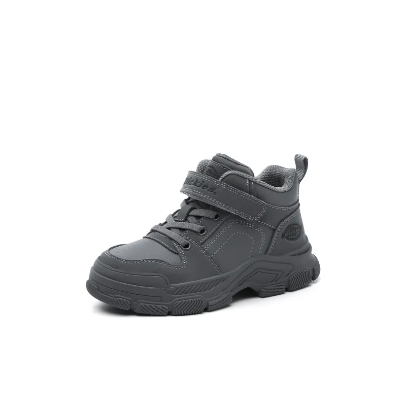 Dickies Wear Resistant High Top Kids Lifestyle Shoes Gray Kids'-1