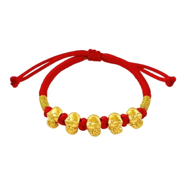 ZHONGLING Gold Bracelet Women's-0