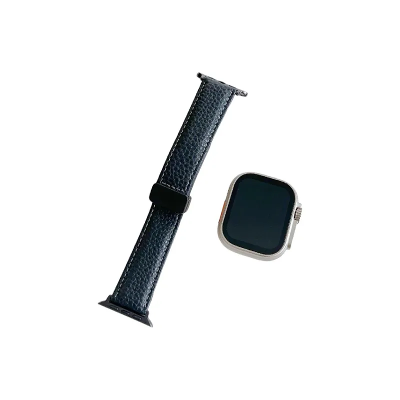 QIZHENG Watch Band Apple Compatibility Leather-3