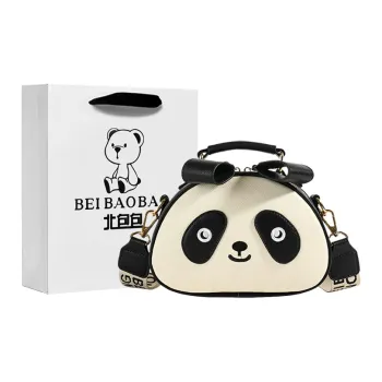 North Pack PU Shoulder Bag Crossbody Bag Handbag Regular Women's Letter Panda