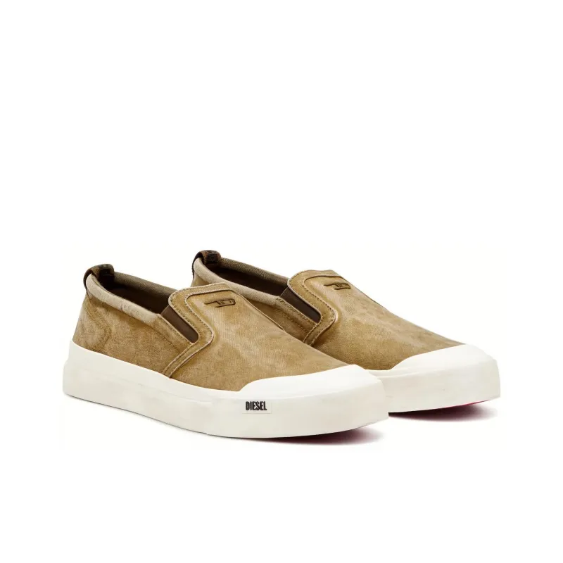 DIESEL S Athos Slip on Denim Sneakers-3