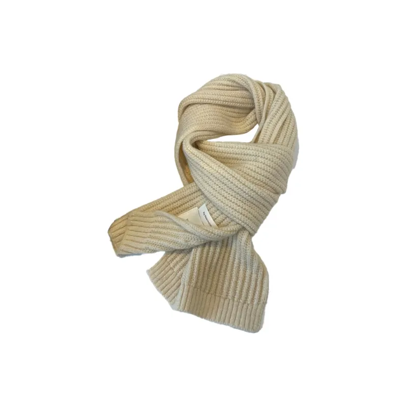 Lagur Chunky Knit Knit Scarves Women's-4