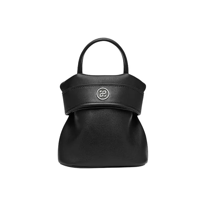 ZESH FOFO Handbag Fall Commute Bag Backpack, Cow Leather Small Size Women's Sky Blue/Black-0