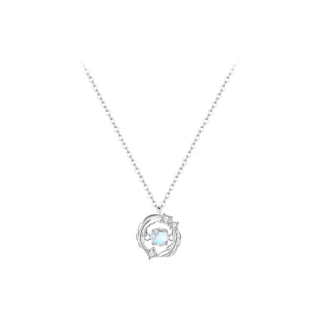 GLOIRE S925 Silver Necklaces Women's Gentle Elegance Anniversary Confession