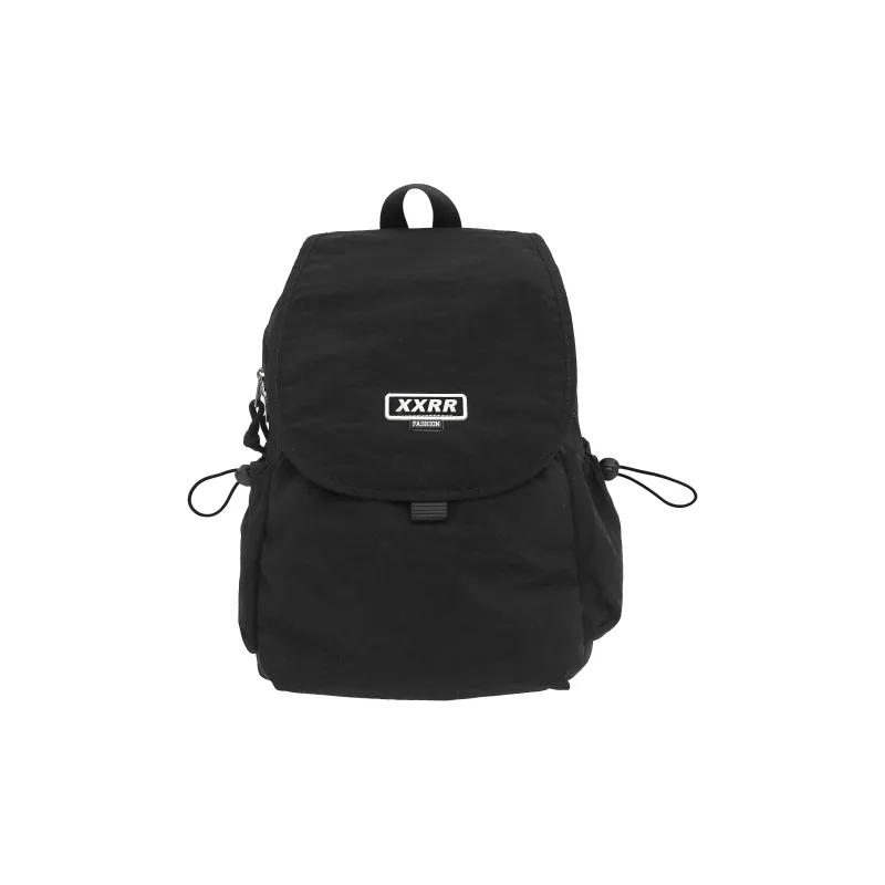LUVISTRUE Nylon Backpack Regular Unisex Black/White/Gray/Khaki/Blue-0