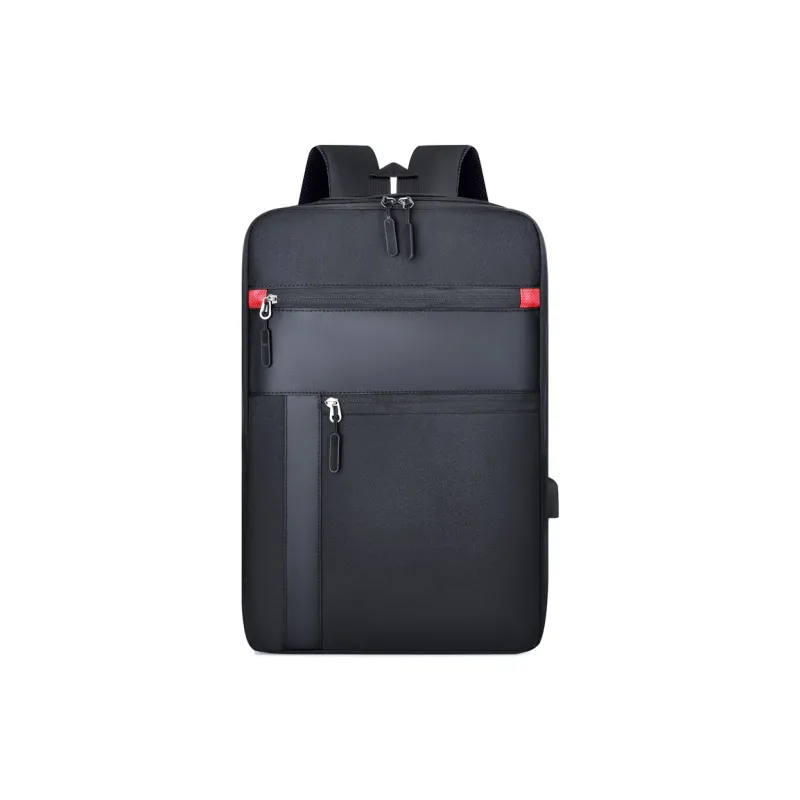 LUVISTRUE Oxford Backpack Regular Unisex Gray/Black/Blue-7
