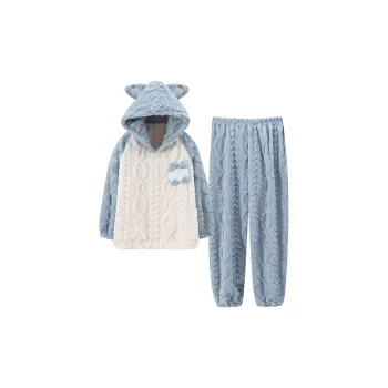 Maultiay Pajama Set Women's Blue