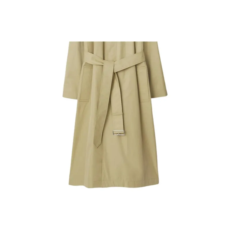Burberry Short Bradford Car Coat Coats Women's Khaki-5