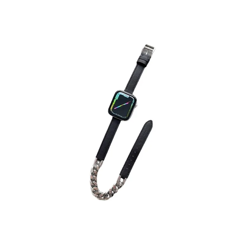 MSSM Watch Band Apple Compatibility Genuine Leather Material-6
