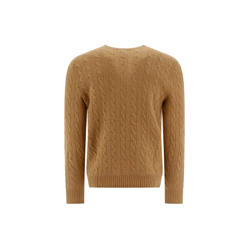 Polo Ralph Lauren Pony Embroidered Cable Knit Jumper-1