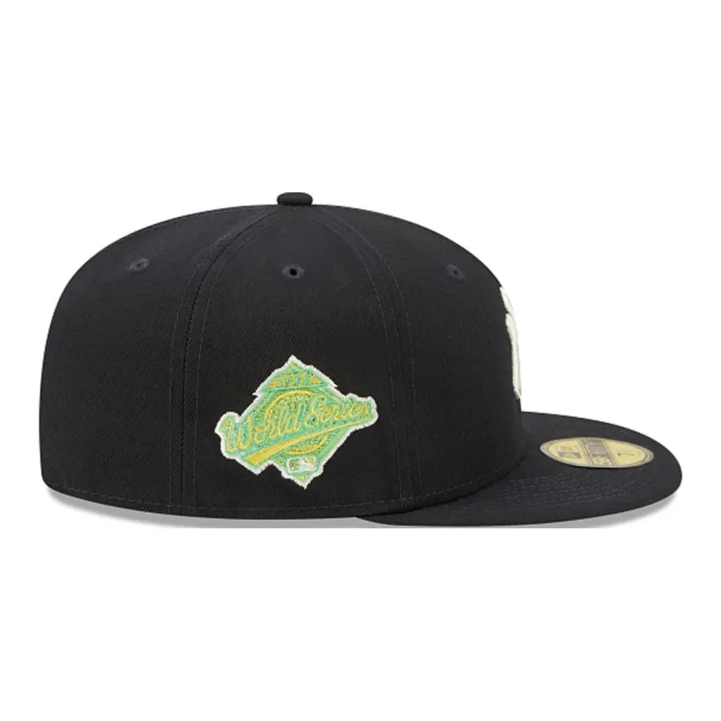 New Era Cotton Wool Blend Baseball Caps Unisex Marine Blue-4
