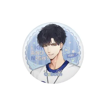 The Love Of Light And Night x Line Puppies Xiao Yi Collaboration Badge Badges
