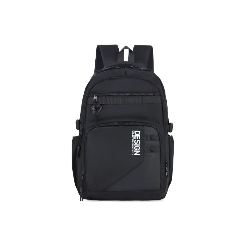 LUVISTRUE Nylon Backpack Regular Unisex Dark Gray/Light Gray/Dark Blue/Dark Green/White/Black-6