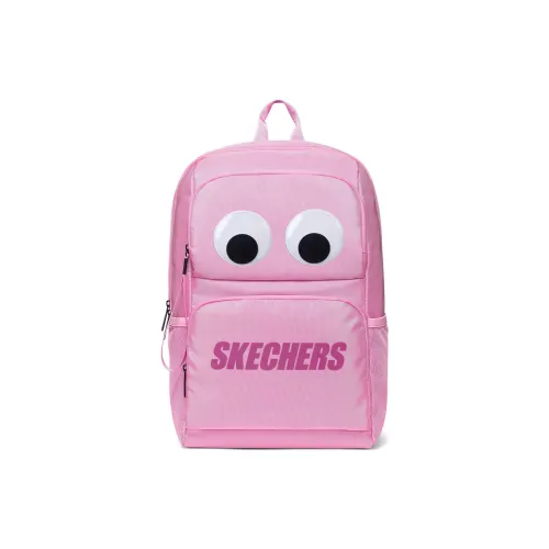 Skechers Fabric Big Eye Backpack Regular Unisex Dujuan Pink Large Eye Patches With Individual Packaging
