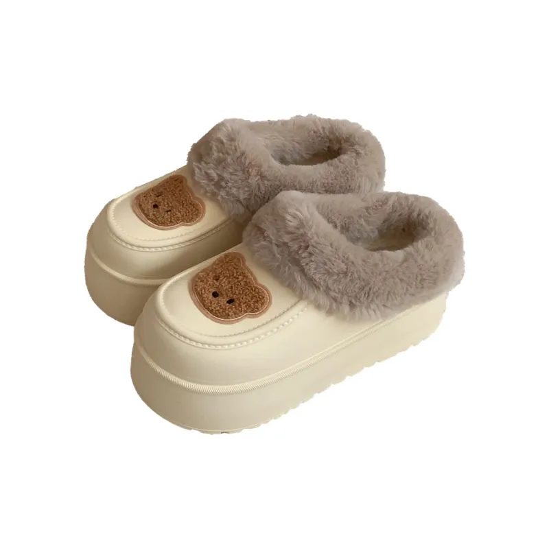 Thin Strips Cotton Slippers Women's, Premium Gray-6