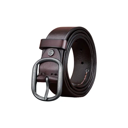 AOKANG Cow Leather Belts Men's Width 3.8cm
