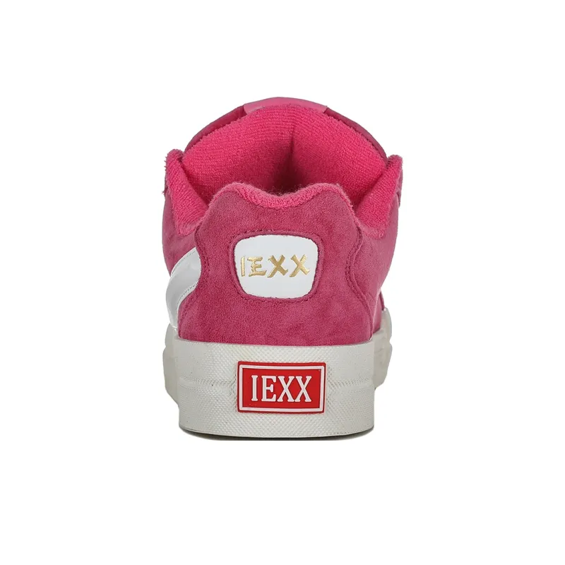 IEXX Anti Slip And Wear Resistant Balance Low Top Skateboard Shoes Unisex Dragon Fruit Red-2