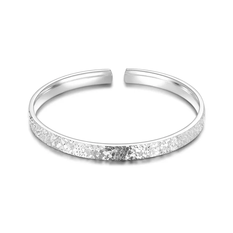 QIANSHIYINXIANG S999 Fine Silver Sterling Silver Bracelets Women's-1